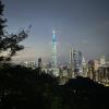 The view of Taipei 101 from Elephant Mountain