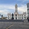 El Faro de Benito Juárez, named in honor of former president, Benito Juárez, is an operating lighthouse/monument in the port area of Veracruz, Mexico that serves as a maritime landmark connected to the city’s long harbor and naval history