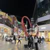 There are so many people, even late at night in Busan