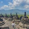 Borobudur is the largest Buddhist temple in the world, located in Central Java