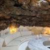 One of the beautiful interior rooms at La Casa-Museo César Manrique, a cave that was at one point the home of the artist César Manrique