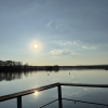 Views of nearby lake, which we passed during our bike ride.