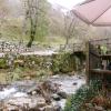 River flowing in Bulnes, Spain