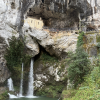 The Santa Cueva de Covadonga, which is the Holy Cave of Covadonga