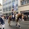 Person on Horseback at the Rosenmontag Parade