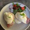 Eggs Benedict is one of my new favorite foods to get at cafes and brunch places