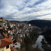 The Yantra River flows through Veliko Tarnovo