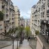 Montmartre is famous for its steep, narrow streets and many staircases