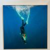 Archival photograph of a haenyeo diver, Haenyeo Museum