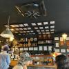 Youdong Coffee (so many awards they are on the ceiling!)