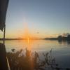 Sunset on the pantanal