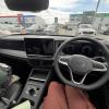 This is the inside of a car in Ireland. What do you notice is different from a car in the US?