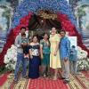 My host family and I went to a wedding!