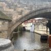 I ended up walking by the famous Charles Bridge and seeing a cool water wheel