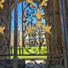 So many of the gates contain gold details and shapes like crosses and leaves