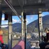 I took a cable car from Bolzano to Sopra-Bolzano while in Italy, where I was able to go higher up in the mountains and enjoy the sunset