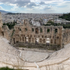 Also located at the Acropolis, this theater named after Herodes Atticus dates back to 161 CE. It was used for music, theater and dance performances