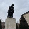 I got to see the famous statue known as "the Thinker" at the Picasso Museum