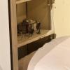 Close up of Harry's night stand--you an see his iconic glasses!