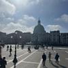 A view of the San Simeon Piccolo church from right outside the train station!