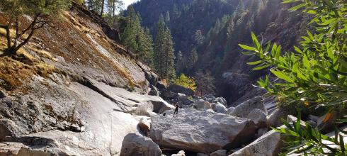 Our hike through one of California's many beautiful canyons