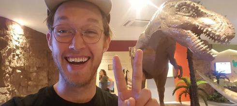 Dino selfie!