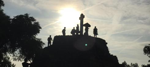 Park Güell offers many panoramic views of the city