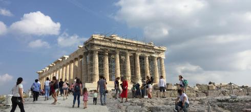 View of the Parthenon