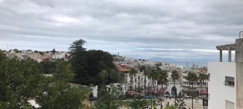 Rooftop view of Tangier, Morocco