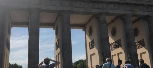 The Brandenburg Gate, a Berlin icon