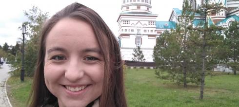 This cathedral and park mark the center of Omsk, and are just five minutes from where I am living