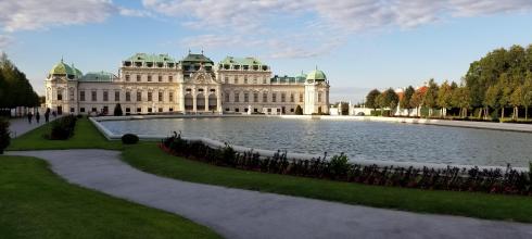 Belvedere Palace in Vienna's 3rd district.