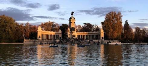 El Lago at sunset