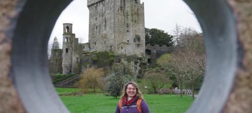A view of Blarney Castle.