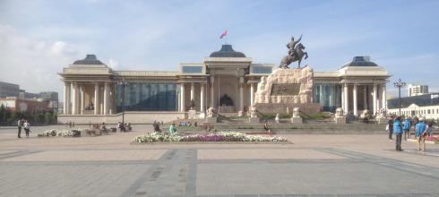 Sukhbaatar Square, the Heart of Ulaanbaatar