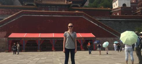 Me at The Summer Palace in Beijing. 