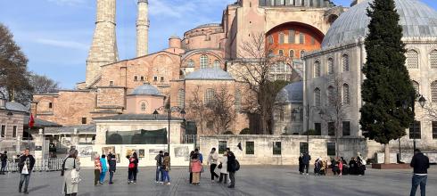 The world-famous Hagia Sophia!
