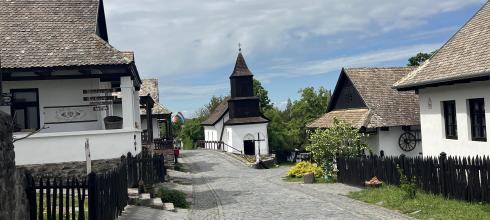 A historic village in northern Hungary 