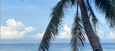 A rare sunny day in Buruanga during the rainy season