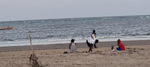 This is the beach in Malindi! It is close to where I live.