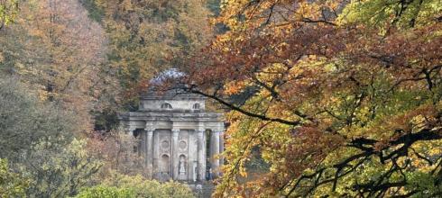 Recognize this famous building? It's the temple of Apollo where the famous proposal in Pride and Prejudice occurred