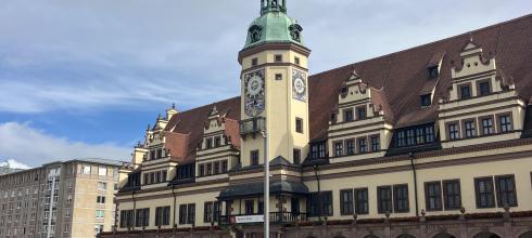 This week I visited the city museum at the "Altes Rathaus" - old town hall building - which is right in the center of the Marktplatz