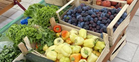 A fresh produce stand - what do you see?
