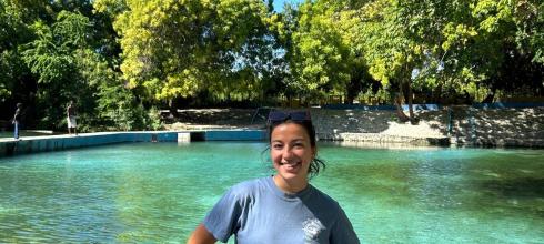 La piscina natural en mi pueblo que se llama El Cachón