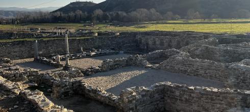This photo is a from the Archaeological site of Stobi where the Romans lived 2000 years ago