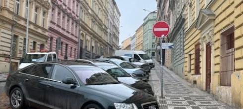 The street my apartment is on in Prague! 