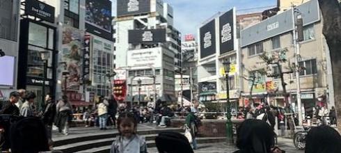 Chilling in Namba, Osaka!