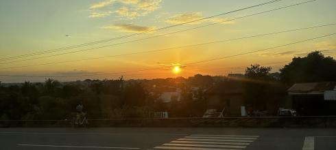Sunset taken on a drive 