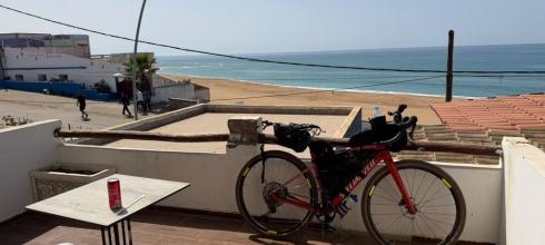 Bike by the Ocean, at the Hotel