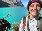 Visiting a jade lake in the Codillera mountain range here in Peru